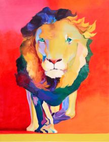 Vibrant Lion