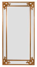 Monte Carlo Gold Vertical Mirror