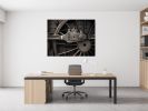 Train Locomotive Wheel Close Up Gallery Wrap