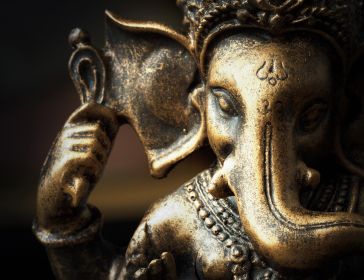 Bronze Ganesha Gallery Wrap