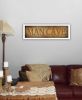 "Man Cave" by Artisan John Jones, Ready to Hang Framed Print, White Frame